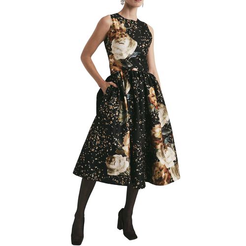 byTiMo Taffeta Midi Dress